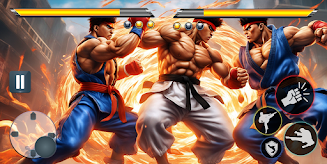 Street Fighting Mega Fighter Captura de pantalla 0