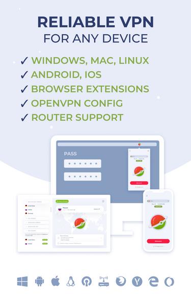 Free VPN Planet Capture d'écran 1