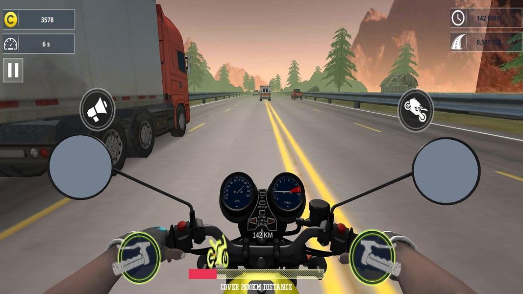 Highway Bike Racing スクリーンショット 1