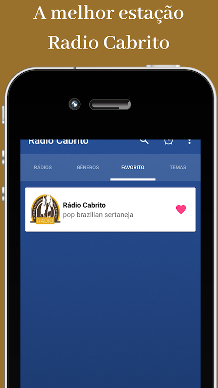 Radio Cabrito Estação Sertaneja Brazil應用截圖第2張