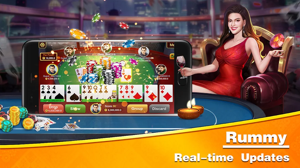 Teen Patti Run 스크린샷 1