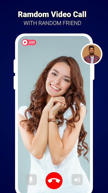 Live Video Call - Global Chat Ảnh chụp màn hình 0