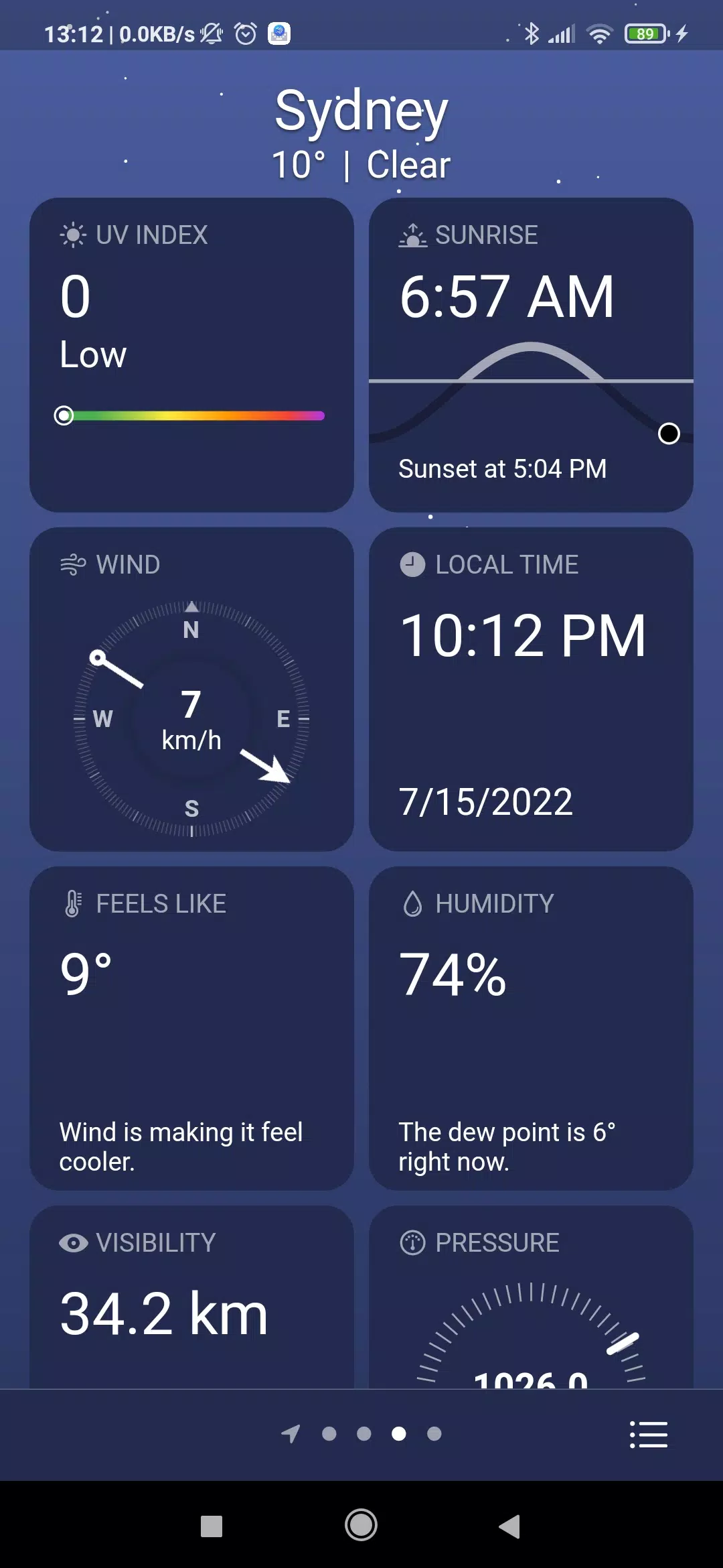 Real Weather Ekran Görüntüsü 3