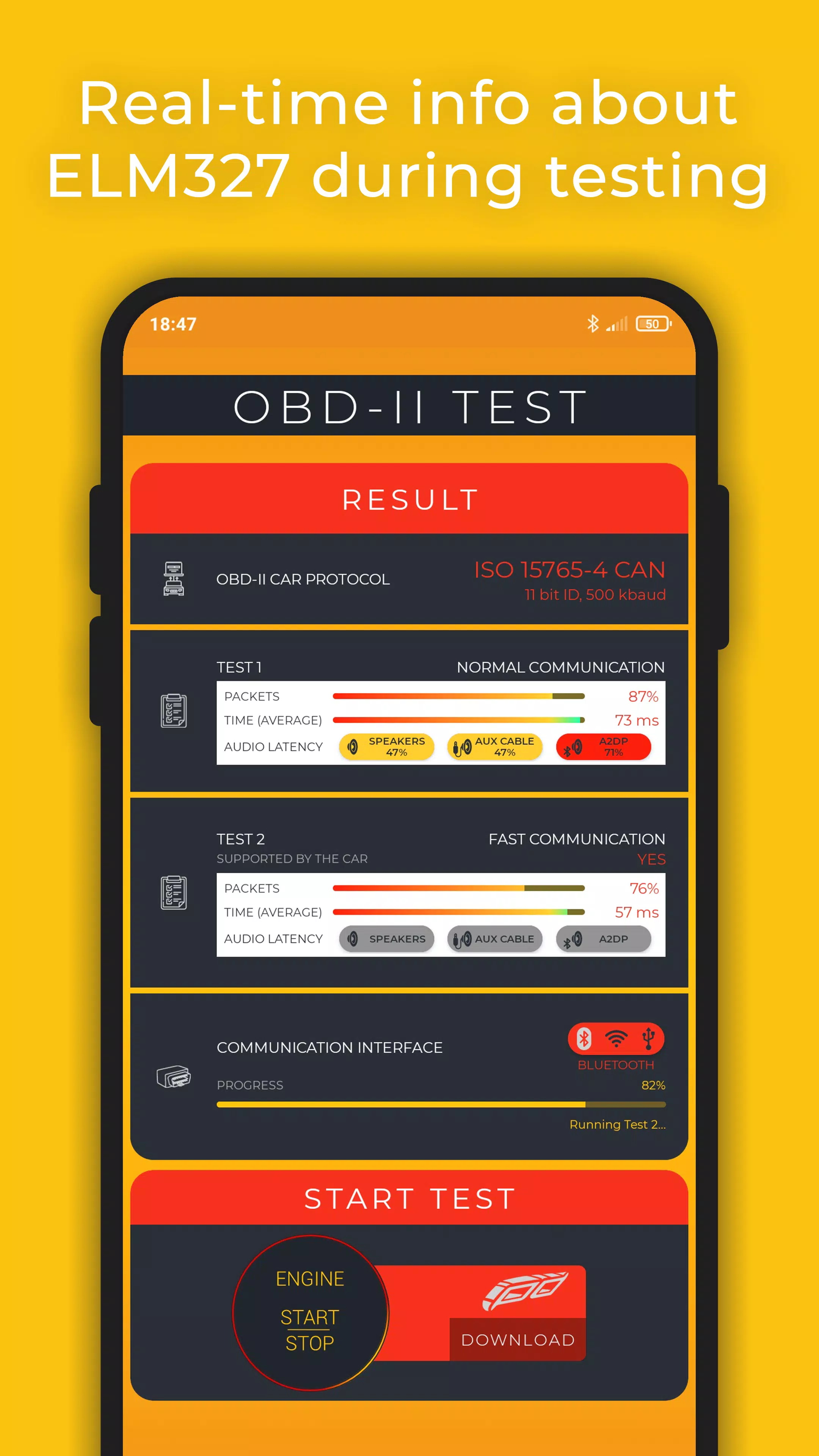 OBD2 Test ဖန်သားပြင်ဓာတ်ပုံ 3