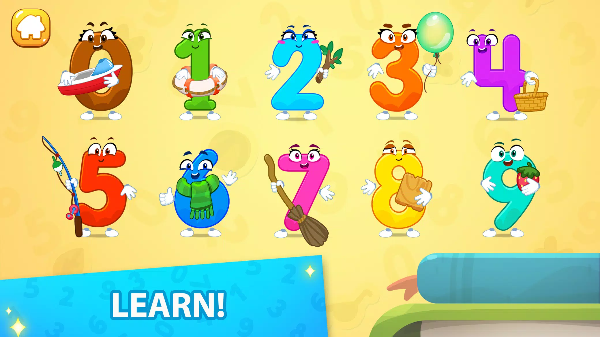 Numbers for kid Learn to count Ekran Görüntüsü 1