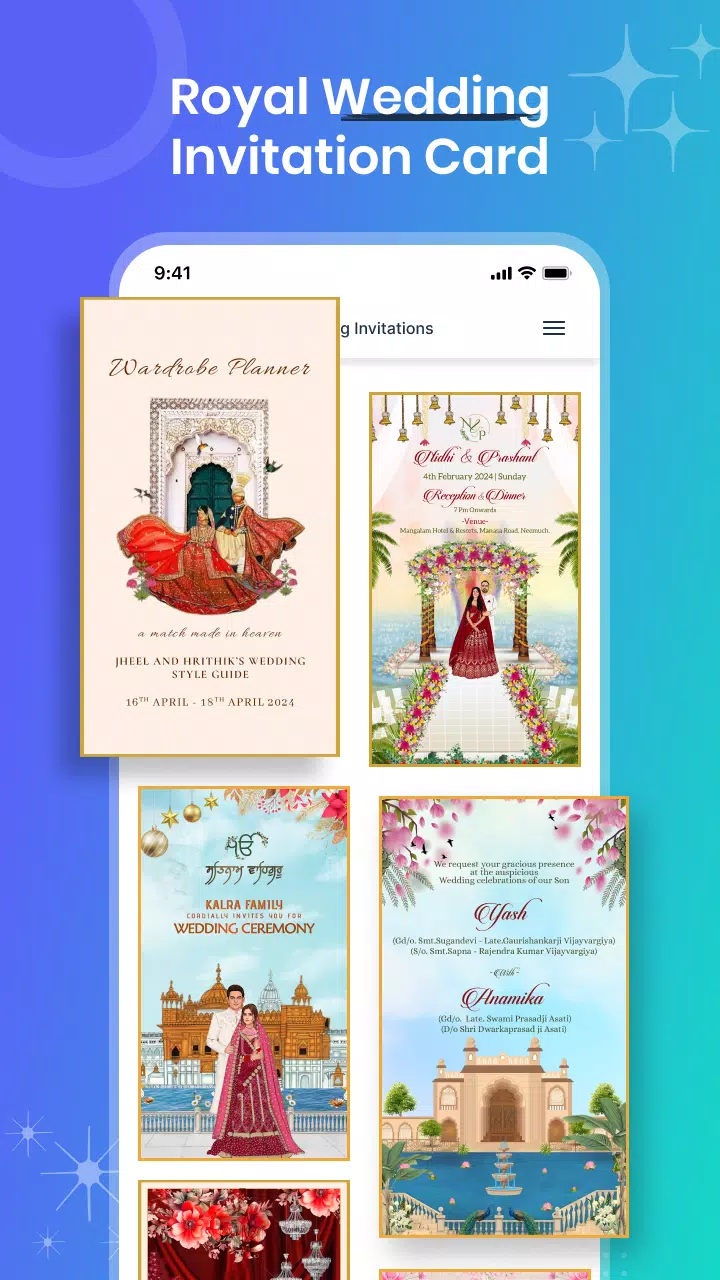 Invitation Maker - Card Design ภาพหน้าจอ 1