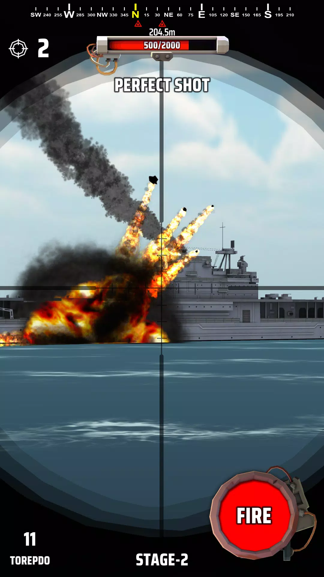 Attack on Ship Tangkapan skrin 3