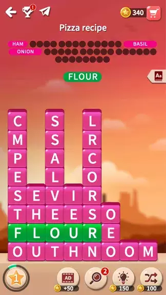 Word rescue: adventure puzzle Tangkapan skrin 0