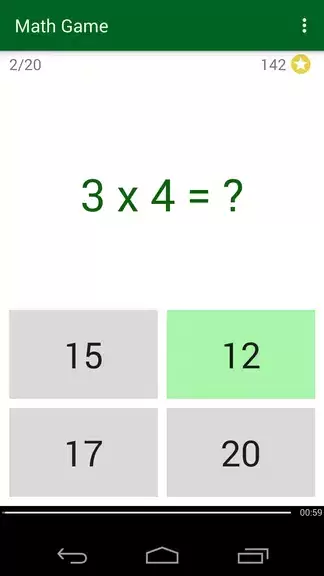 Math games offline スクリーンショット 1