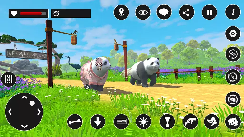 Panda Game: Animal Games Captura de pantalla 0