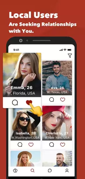 Local Casual Dating & Meet App Capture d'écran 3