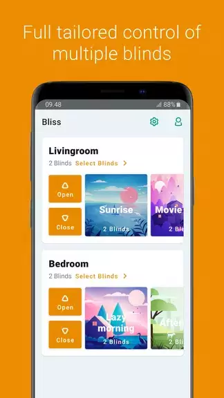 Bliss Smart Blinds Скриншот 0