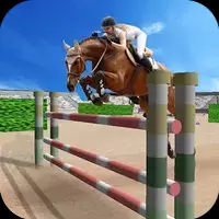 Jumping Horse Racing Simulator