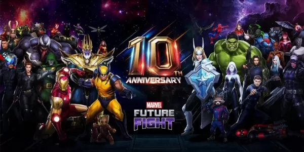 マーベルフューチャーファイト：新しいイベントとログインボーナスでの10年のお祝い