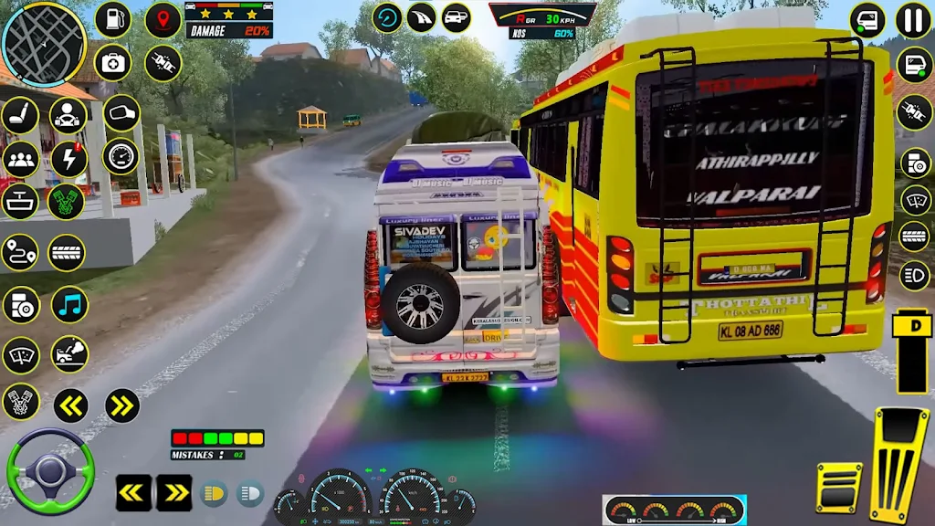 US Public Bus Driving Games 3d Captura de tela 2