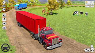 Euro Truck Racing Games Tangkapan skrin 0