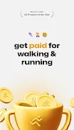 Fitmint: Get paid to walk, run Captura de tela 0