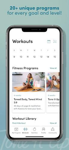 Tone It Up: Fitness App स्क्रीनशॉट 2