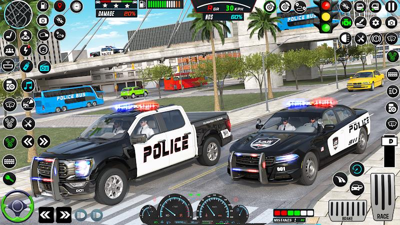 Schermata US Police Car Parking - King 3