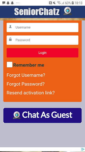 Senior chatz - chat rooms ภาพหน้าจอ 0