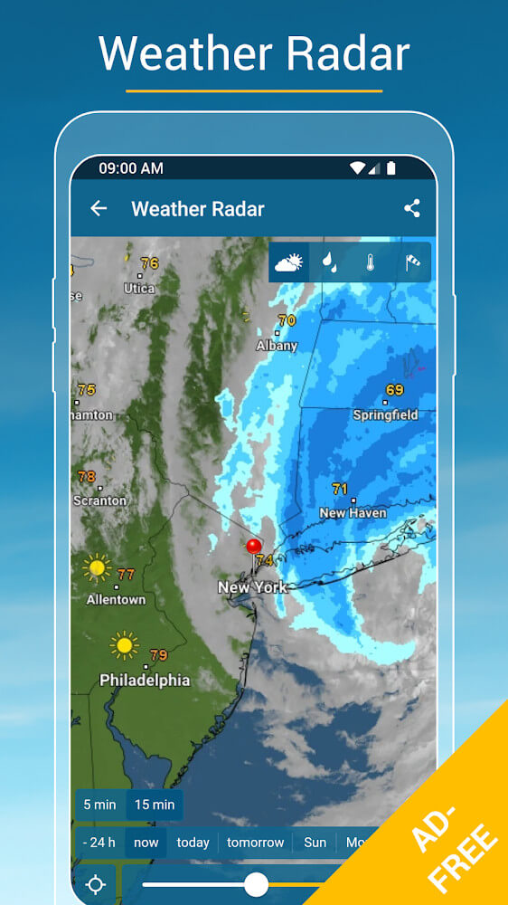 Weather & Radar Pro應用截圖第1張