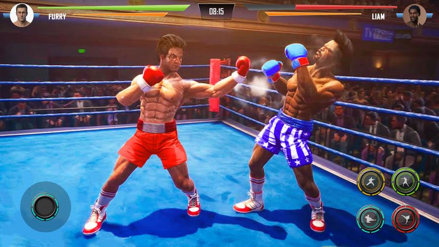 Real Kick Boxing Games 2023 ဖန်သားပြင်ဓာတ်ပုံ 1