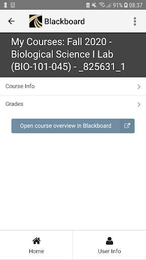 my.tctc.edu User Portal. Captura de pantalla 2