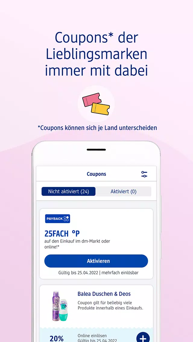 Schermata Mein dm 3