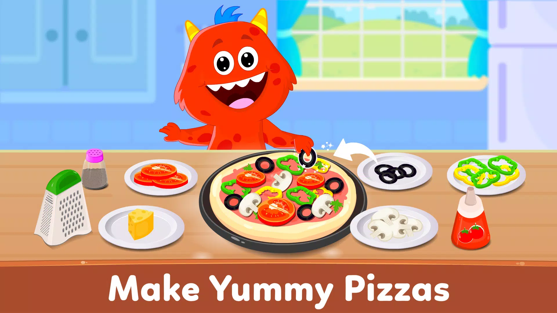 Pizza Maker Games for Kids Скриншот 0