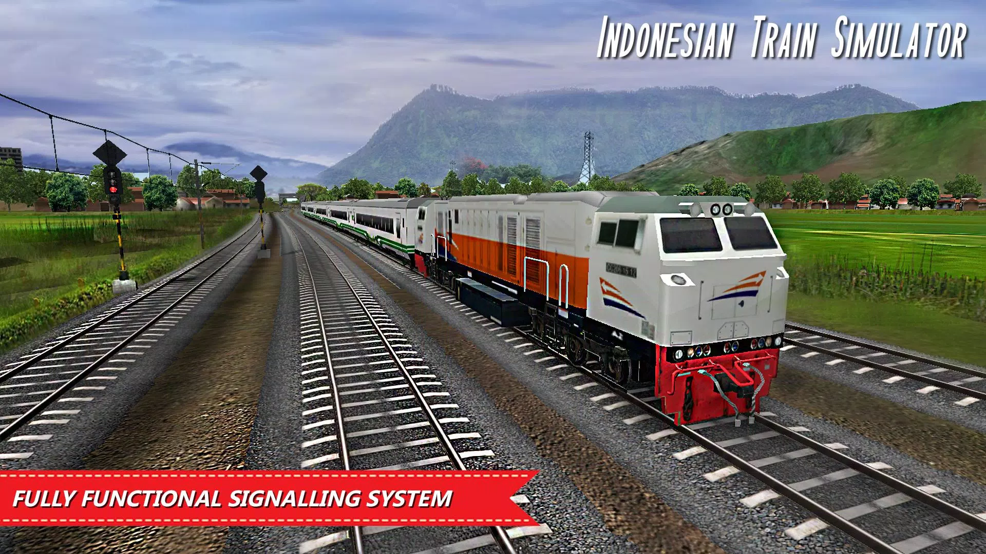 Indonesian Train Sim: Game スクリーンショット 3