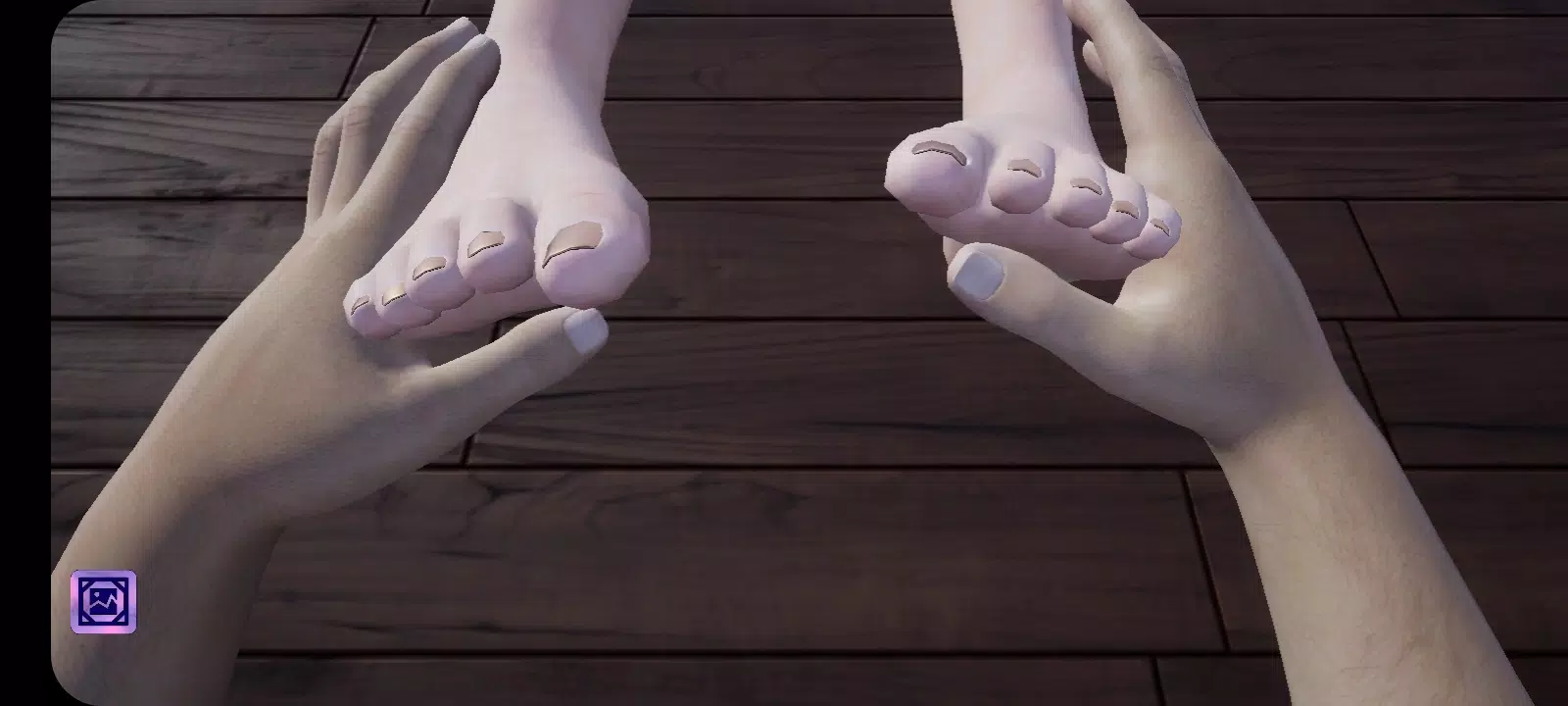 Schermata Girl feet 3