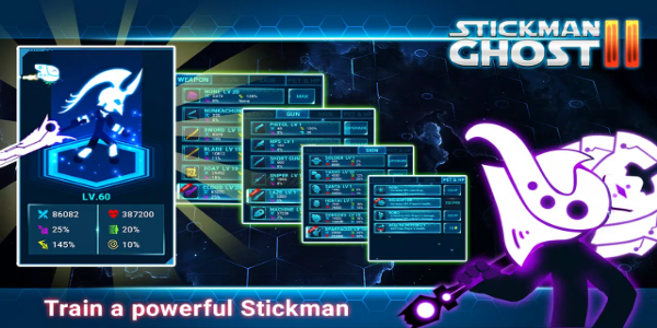 Schermata Stickman Ghost 2: Gun Sword 2