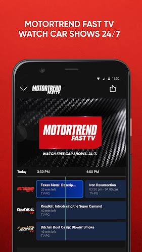 MotorTrend+: Watch Car Shows स्क्रीनशॉट 1