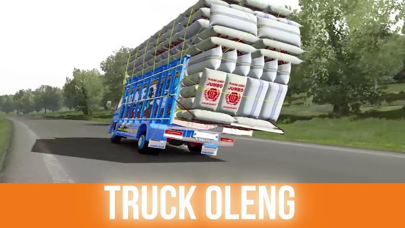 Truk Oleng Simulator Indonesia Captura de pantalla 1