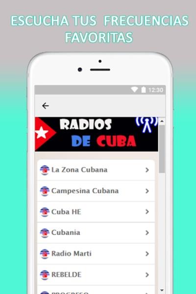 RadiosdeCuba Capture d'écran 1