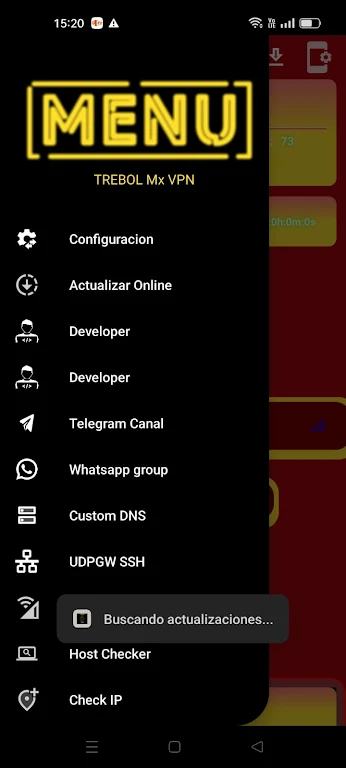 TREBOL Mx VPN Captura de pantalla 1