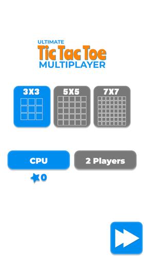 Schermata Tic Tac Toe Multiplayer 1