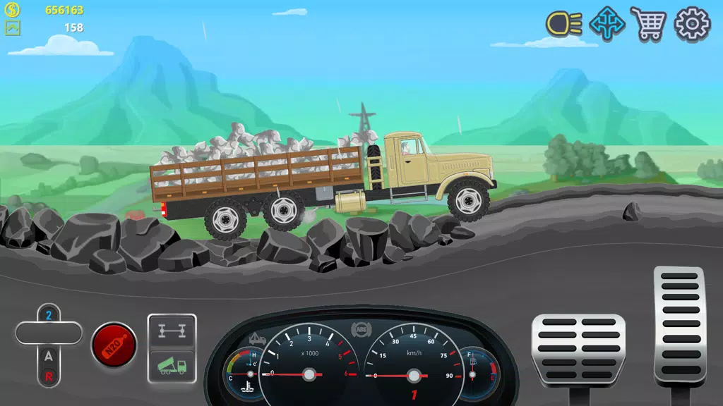Trucker Real Wheels: Simulator Capture d'écran 3
