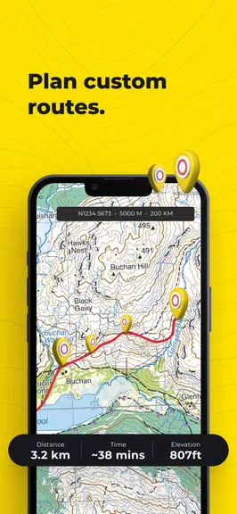 HiiKER: The Offline Hiking app Ảnh chụp màn hình 2