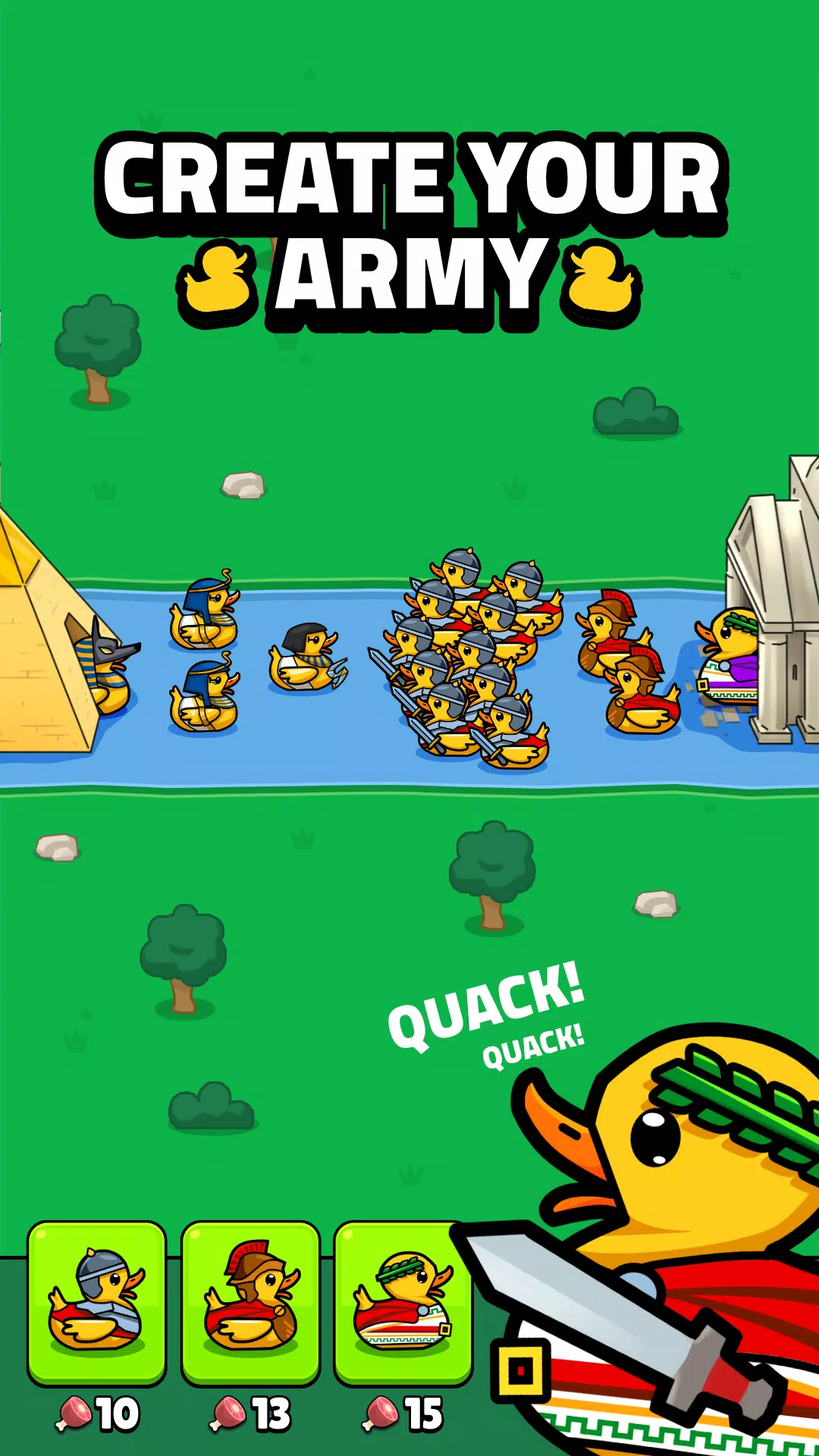 Age of Duck Warriors: War Game Capture d'écran 3