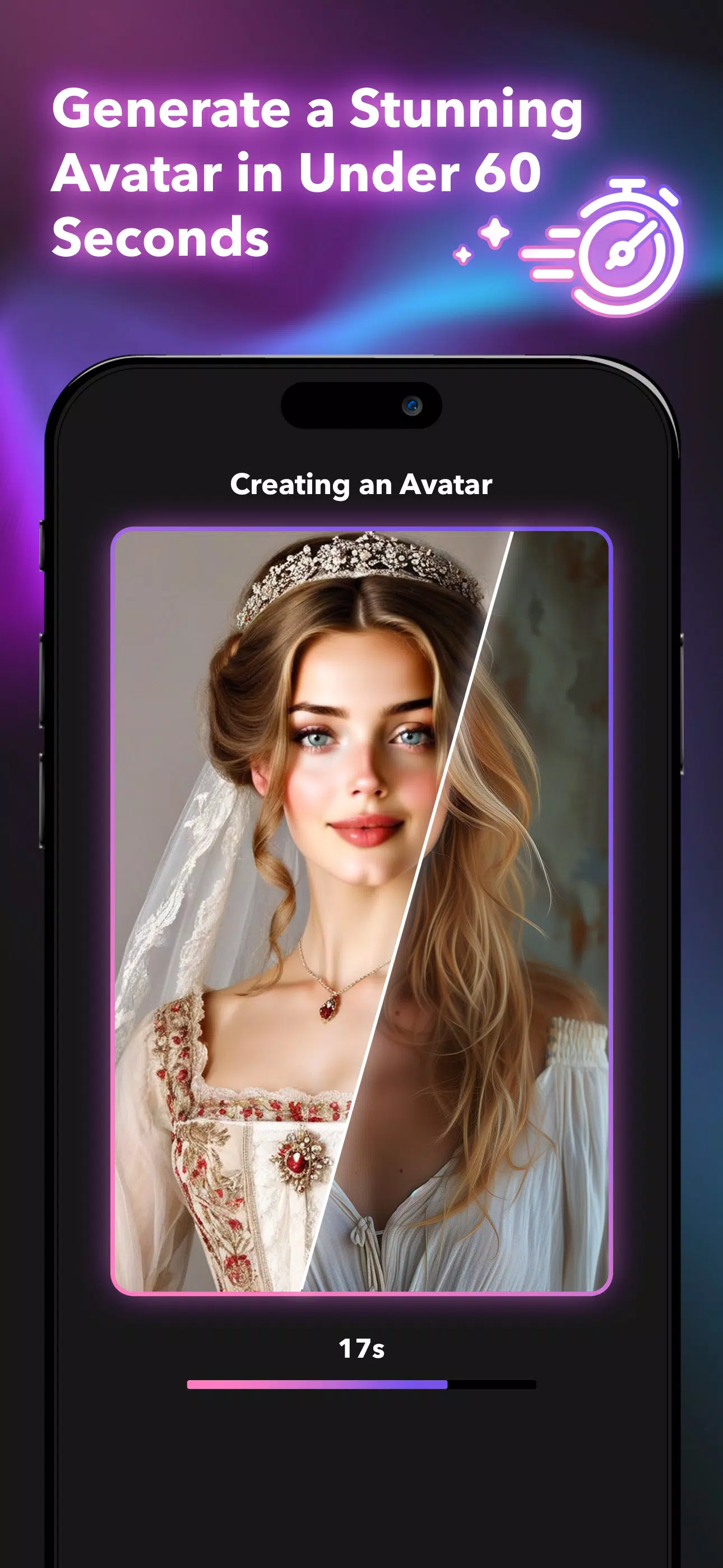 Aurora: AI Portrait Generator Screenshot 0