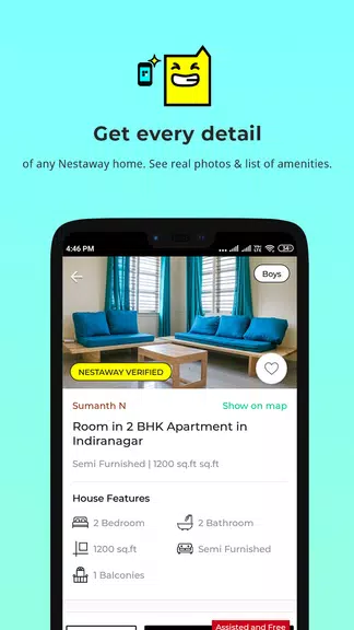 Nestaway-Rent a House/Room/Bed Captura de pantalla 2