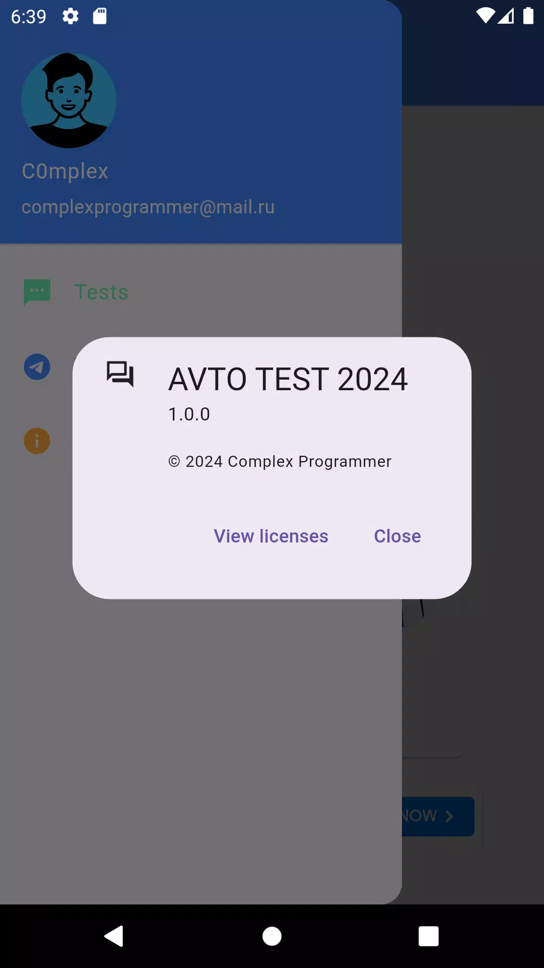 AVTO TEST 2024 ဖန်သားပြင်ဓာတ်ပုံ 2