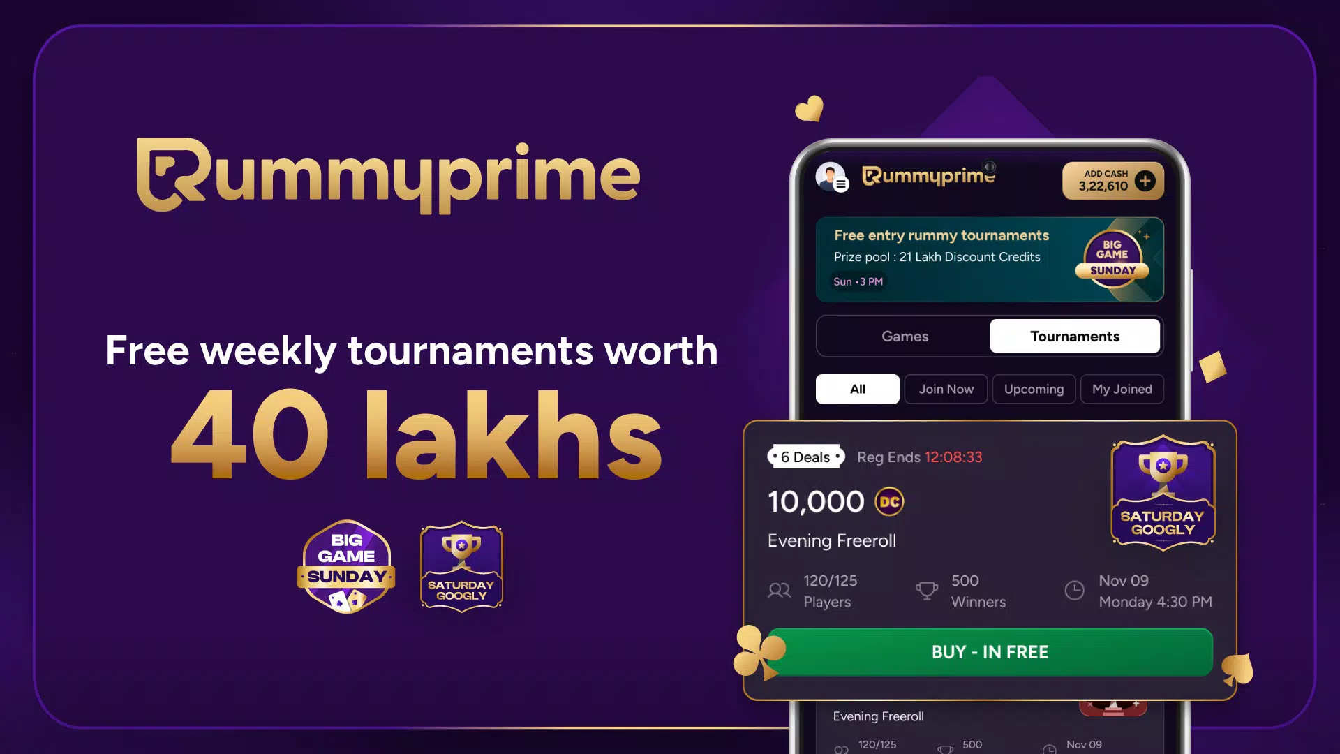 RummyPrime - Rummy Cash Game 스크린샷 3