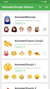 Animated Emojis WAStickerApps Zrzut ekranu 0