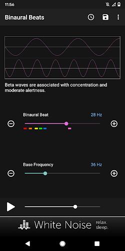 Binaural Beats Generator スクリーンショット 1