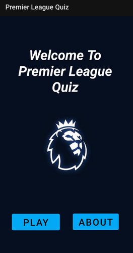 Premier League Quiz應用截圖第0張