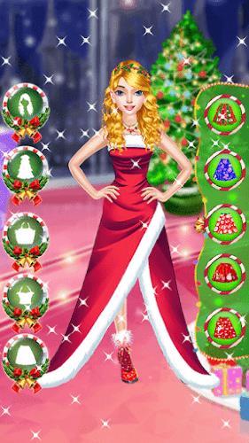 Christmas Dress Up Game Ảnh chụp màn hình 1