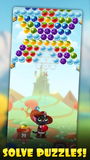 Fruity Cat: bubble shooter! Ảnh chụp màn hình 0