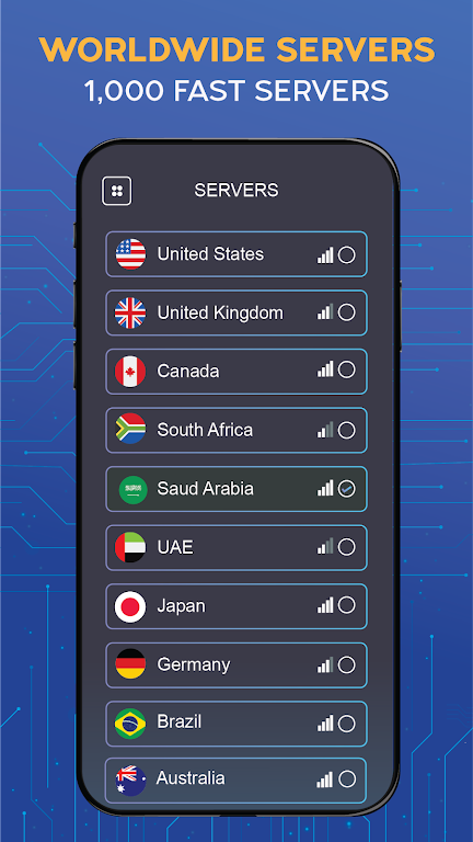 Chroma VPN Unblock Sites Proxy Captura de pantalla 1